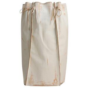 Prada Leather Skirt tag size 42 Women